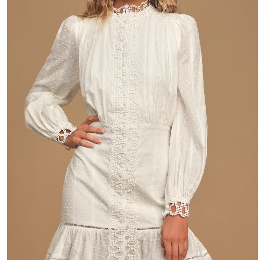 Elliatt Azure Mini Dress Size L - Picture 7 of 14